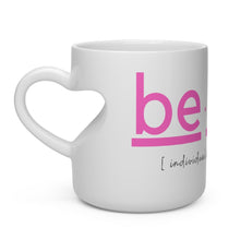 Load image into Gallery viewer, &quot;berare&quot; Heart Shape Mug
