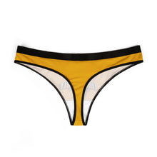 Load image into Gallery viewer, The Lunch Table Podcastatx Women&#39;s Thongs (gold)
