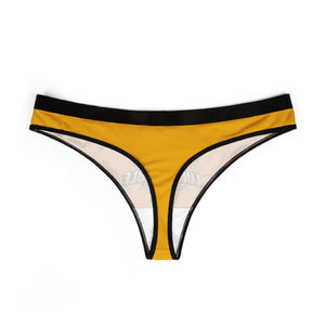 The Lunch Table Podcastatx Women's Thongs (gold)