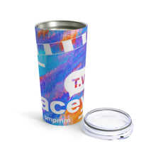 Load image into Gallery viewer, JaceyTV multi-color Tumbler 20oz
