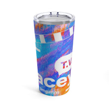Load image into Gallery viewer, JaceyTV multi-color Tumbler 20oz
